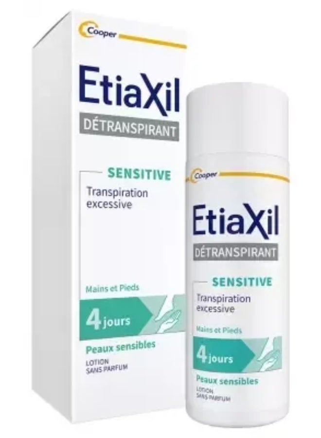 Etiaxil Excessive Sweating Treatment Feet Sensitive Skins 100ml - Image 1